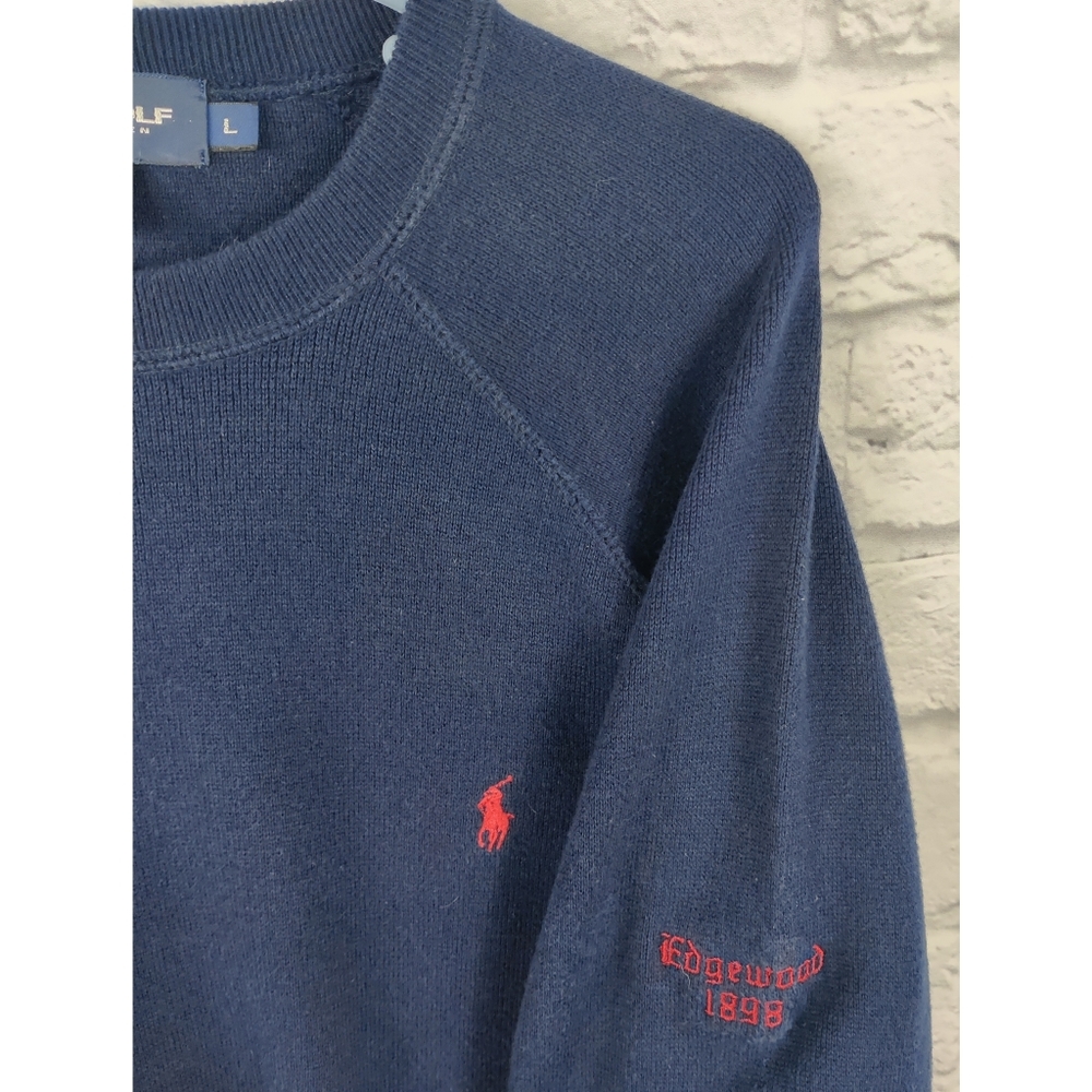 Polo Golf by Ralph Lauren Crewneck Sweater, Size Large - Picture 6 of 7